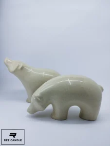 مجسمه های خرس سرامیکی