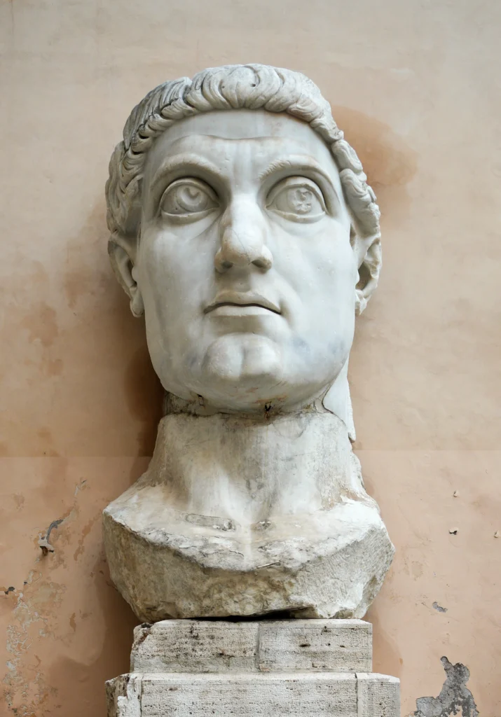 Head of the Colossus of Constantine Capitoline Museums